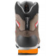 Scarpone medio Zamberlan in pelle scamosciata marrone e arancio modello THUNDER GTX