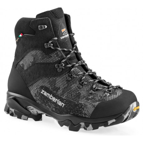 Scarpone Zamberlan nero mimetico modello Adak 6 GTX RR WL