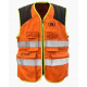 Gilet da caccia Bitrabi alta visibilità modello SICUR MAN