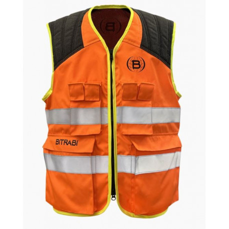 Gilet da caccia Bitrabi alta visibilità modello SICUR MAN