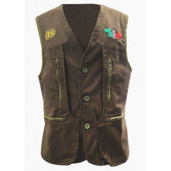 Gilet da addestramento cani Bitrabi verde modello COMPETITION