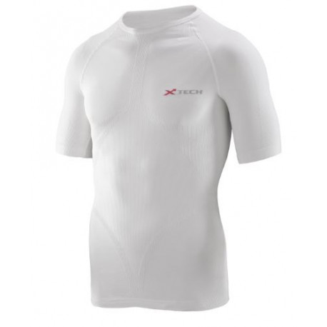Maglia tecnica intima Xtech bianca modello Energy a manica corta