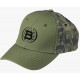 Cappello Bitrabi effetto mimetico verde