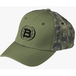 Cappello Bitrabi effetto mimetico verde