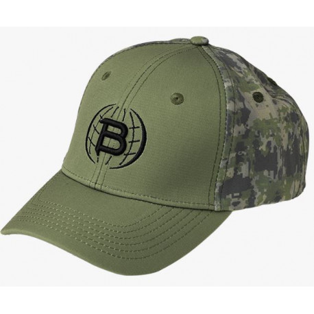 Cappello Bitrabi effetto mimetico verde