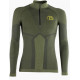 Lupetto intimo tecnico Bitrabi verde con zip Ursus a manica lungaart.BTBWINTERURSUS-L BITRABI