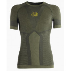T-Shirt tecnica intima Bitrabi verde modello Ursus a manica corta art.BTBWINTERURSUS-C BITRABI