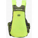 Zaino trisacca gilet da caccia verde fluo Bitrabi modello TRIO PRO