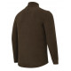 Felpa pile Beretta marrone modello HP LOGO zip intera art.P3731 T2534 08AA BERETTA