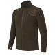 Felpa pile Beretta marrone modello HP LOGO zip intera art.P3731 T2534 08AA BERETTA