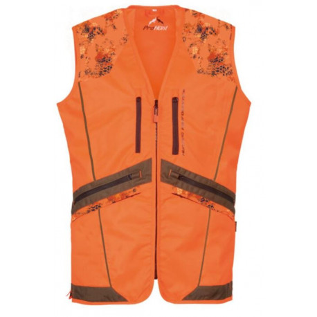 Gilet da caccia arancio alta visibilità modello Griffon art.PHGI010 PROHUNT