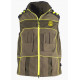 Gilet Bitrabi leggero in cordura modello SHARK verde