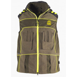Gilet Bitrabi leggero in cordura modello SHARK verde