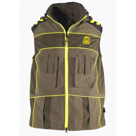 Gilet Bitrabi leggero in cordura modello SHARK verde