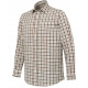 Camicia Beretta a quadri bianca, marrone e grigia modello Bryggen art. LU382T247406A1 BERETTA