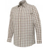 Camicia Beretta a quadri bianca, marrone e grigia modello Bryggen art. LU382T247406A1 BERETTA