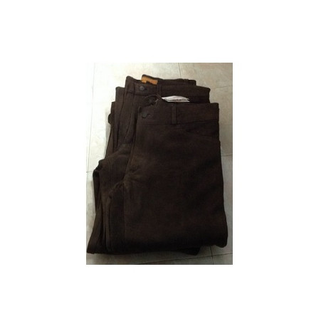 Pantaloni Maremmano in pelle marroni mod. PA0101