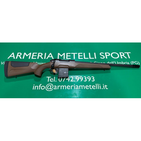 Carabina bolt action ad otturatore Sabatti mod. Rover Shooter cal. 308 marrone art. ROVERSHOOTER308MAR SABATTI
