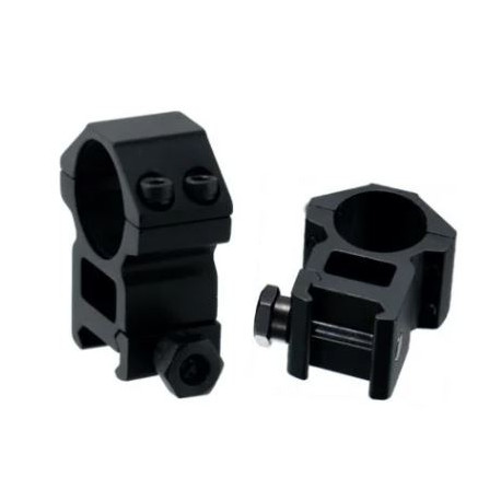 Anelli UTG 25 mm alti per base weaver