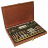 Kit pulizia in valigetta di legno per pulizia arma art. 70080 OUTERS