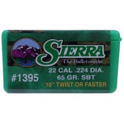 Palle Sierra GameKing calibro 22 peso 65 grani SBT