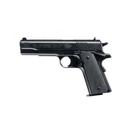Umarex pistola a gas replica COLT GOVERNMENT 1911 A1 cal. 4.5 mm nera libera vendita
