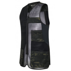 Gilet da tiro Beretta camouflage nero edizione limitata 500 anni mod. Multicam art. GT612 T2662 09ST BERETTA